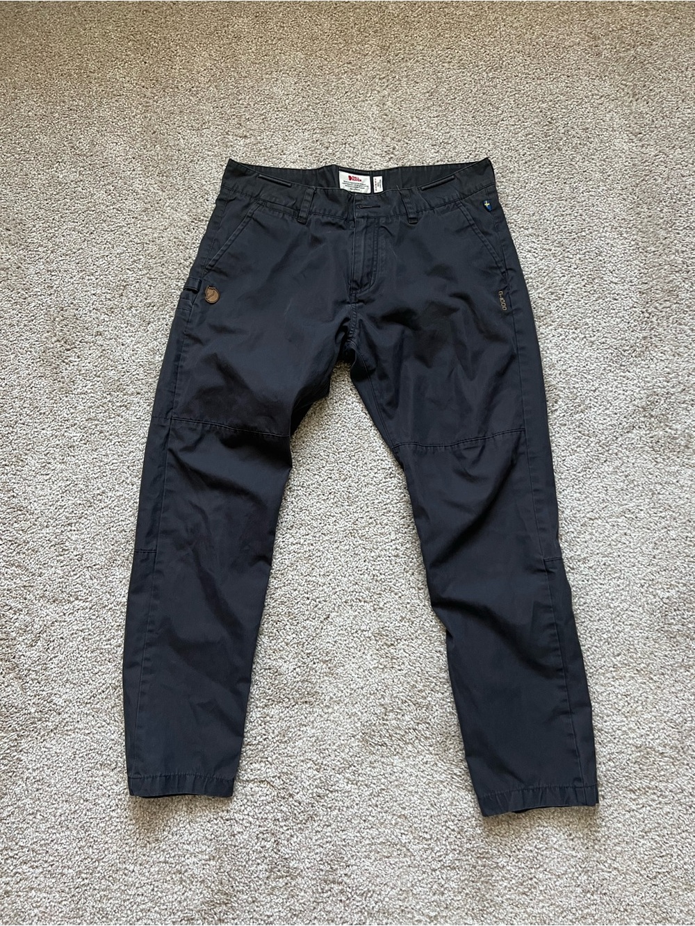 Fjallraven Sörmland G-1000 Tapered Trousers Men’s 30-31 Long Hiking Pants - Picture 2 of 10